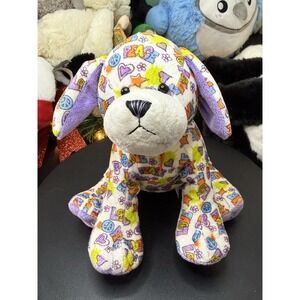Ganz HM721 Plush Stuffed Animal Dog 9" Webkinz Peace 'N Love Puppy NO CODE